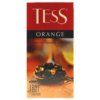 Чай черный Тесс Оранж с фрутово-цитрусовым вкусом 25пак